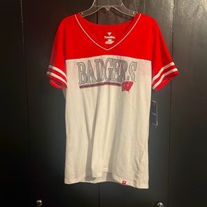Wisconsin Badgers NWT Women’s Short Sleeve